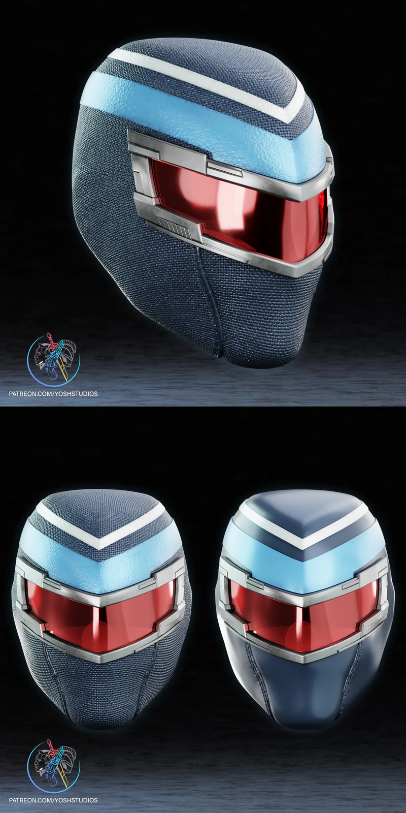 Vigilante Peacemaker Helmet STL File for 3D Printer STL model for 3D printing