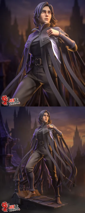Vin – Mistborn STL model for 3D printing