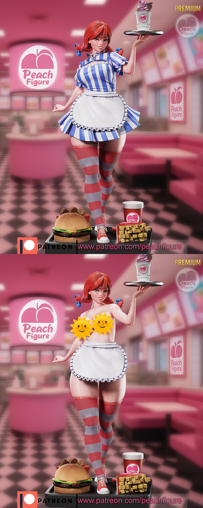 Wendys Female Fantasy Warrior 3D Printable Miniature STL File STL model for 3D printing