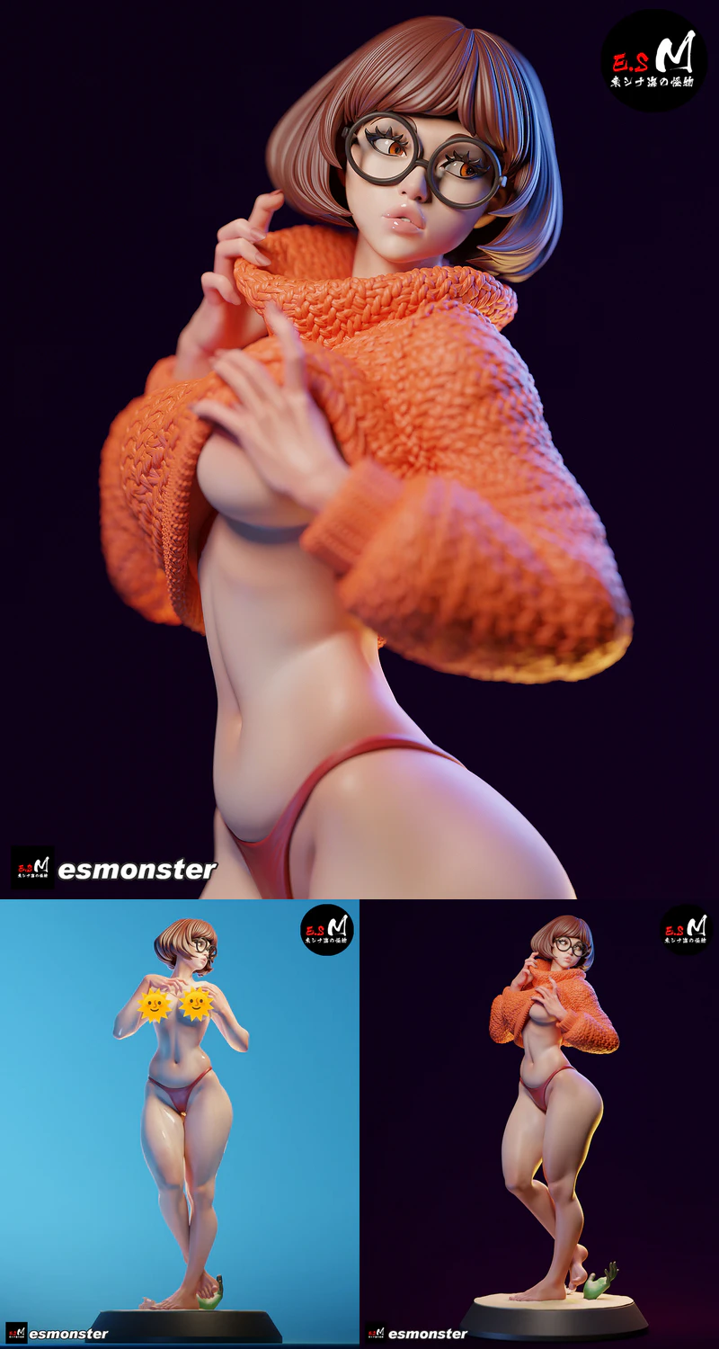 Smart Detective Girl – Classic Style STL model for 3D printing