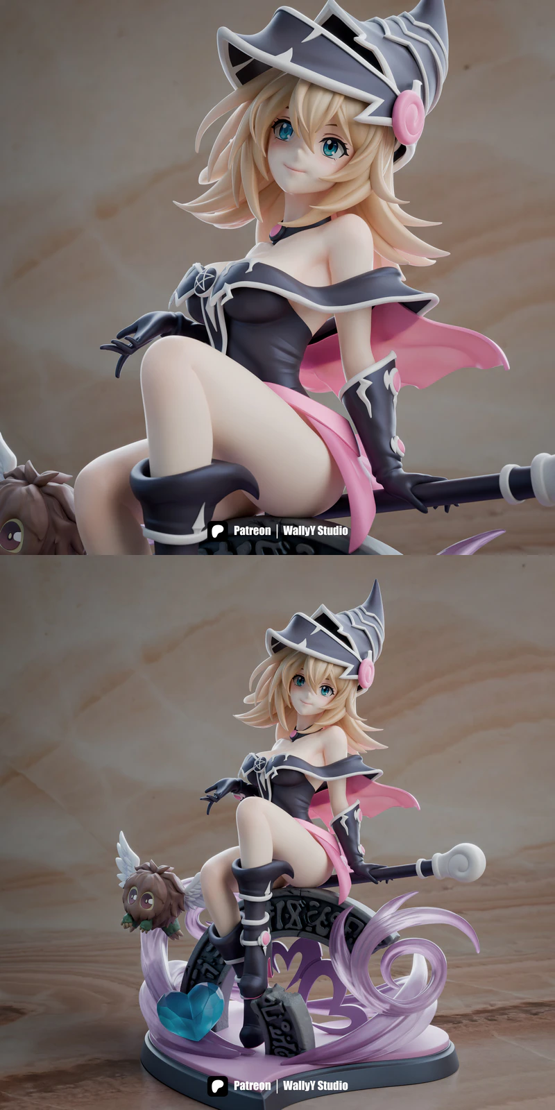 Magician Girl STL model for 3D printing