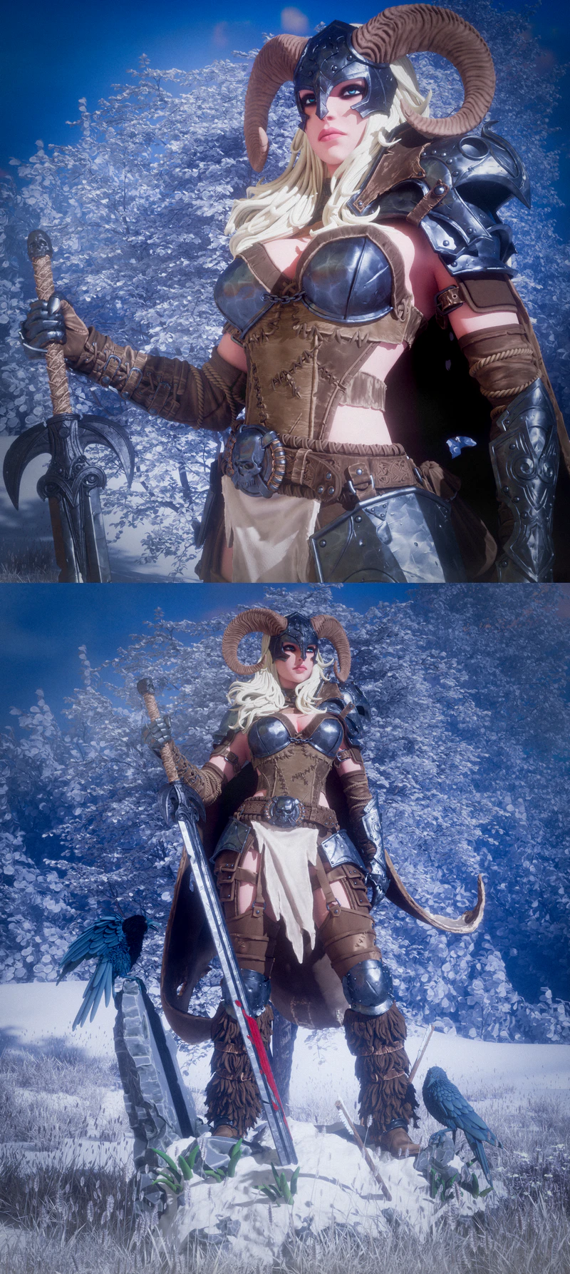 Warrior of the North STL model for 3D printing