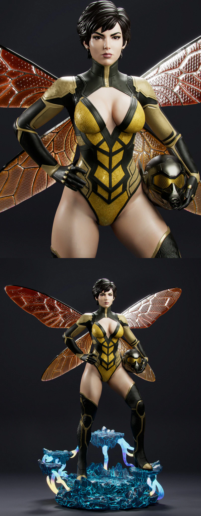 Wasp – Marvel STL model for 3D printing