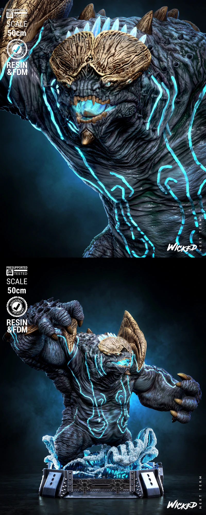 Leatherback Sculpture STL model for 3D printing