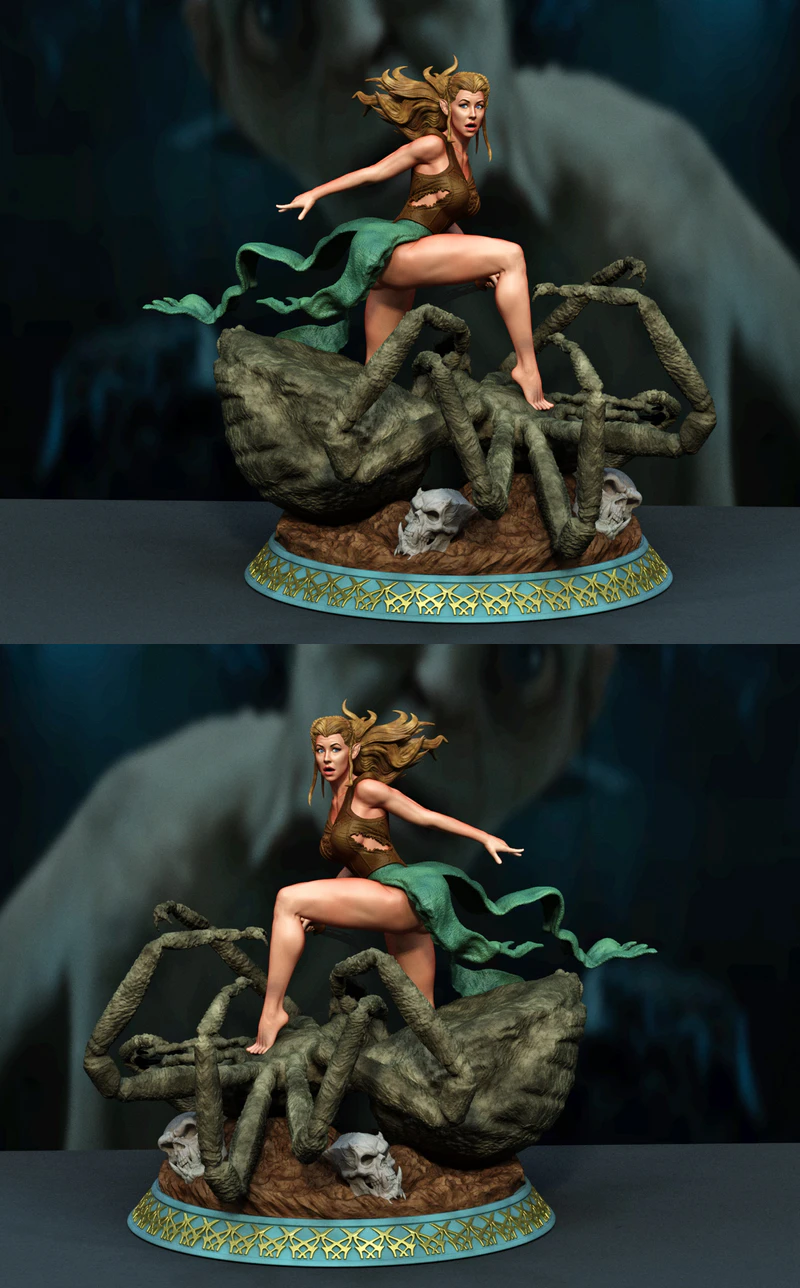 Wild Elves STL model for 3D printing