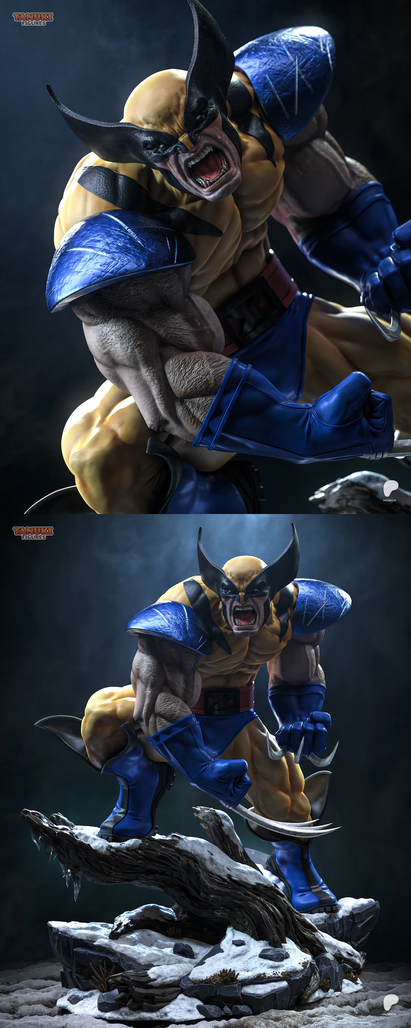 Wolverine – X-Men STL model for 3D printing