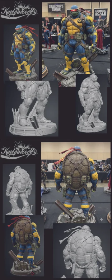 X-TURTLES – OPTIC LEO STL model for 3D printing
