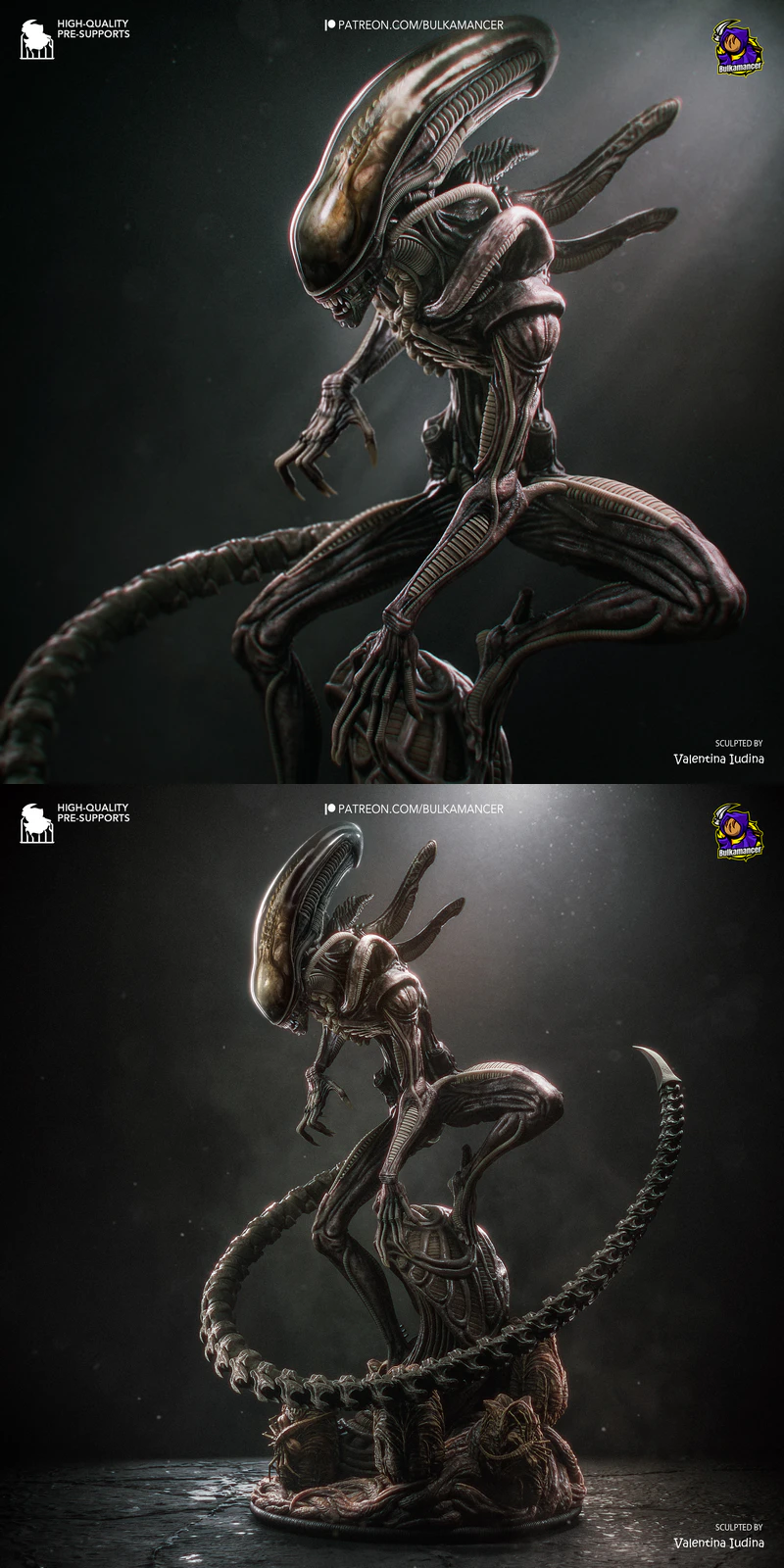 Xenomorph – Alien STL model for 3D printing