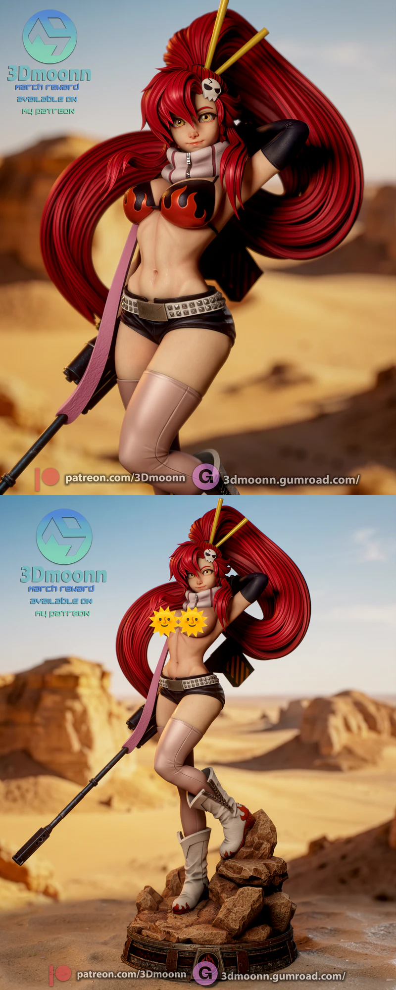 Yoko Littner STL Figure for 3D Printing STL model for 3D printing