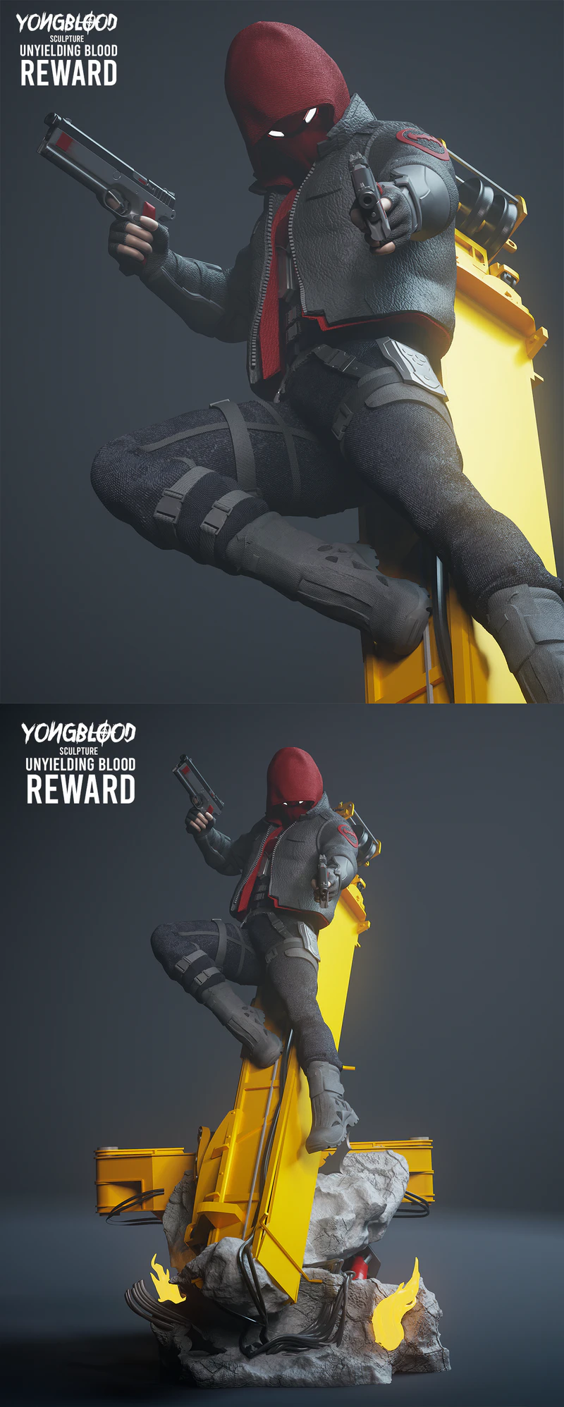 Red Hood 2 STL model for 3D printing