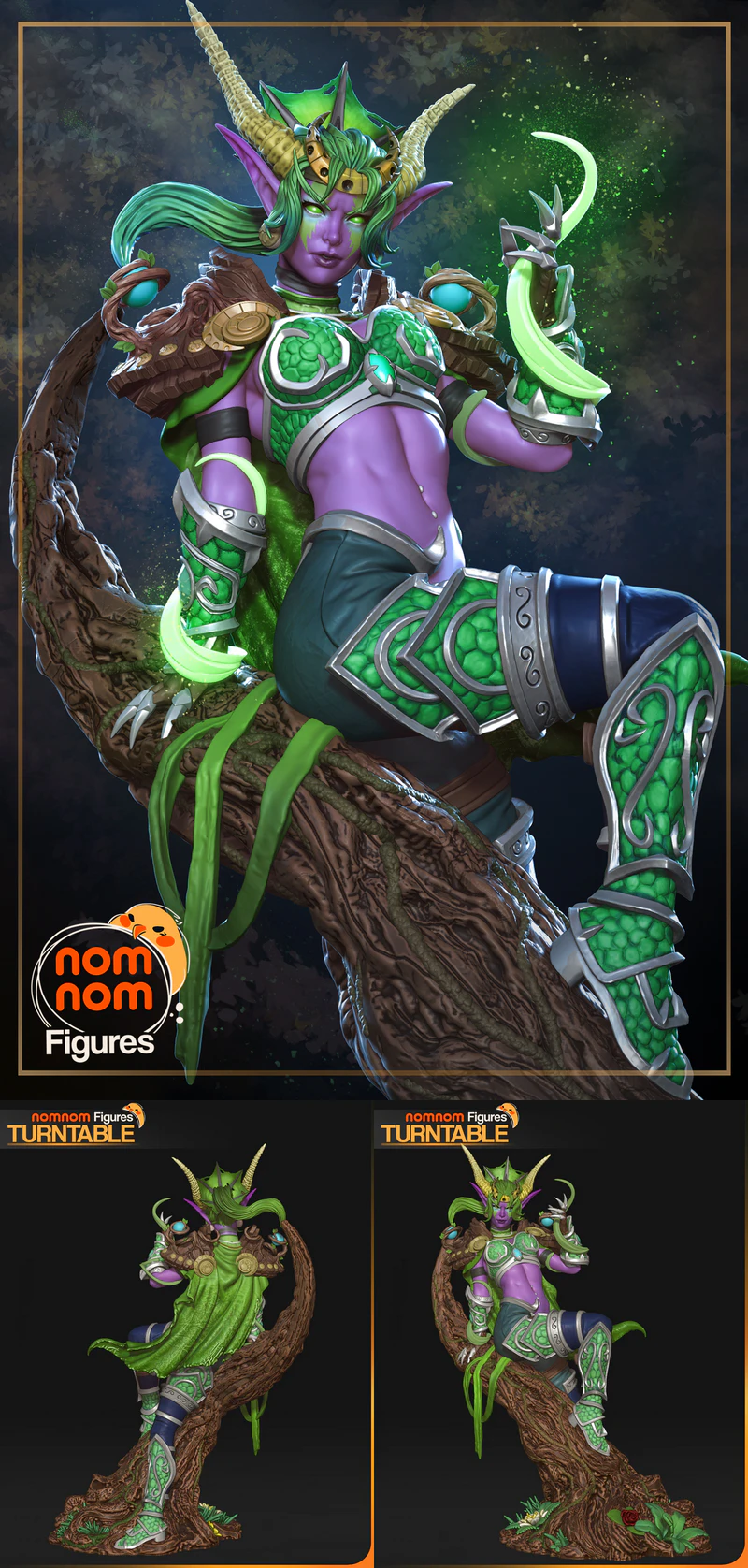 Ysera 3D Printable Miniature STL File for World of Warcraft Fans STL model for 3D printing