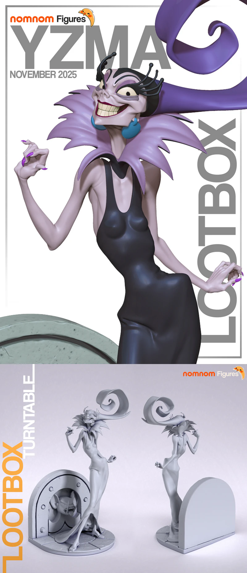 Yzma – Emperors New Groove STL model for 3D printing
