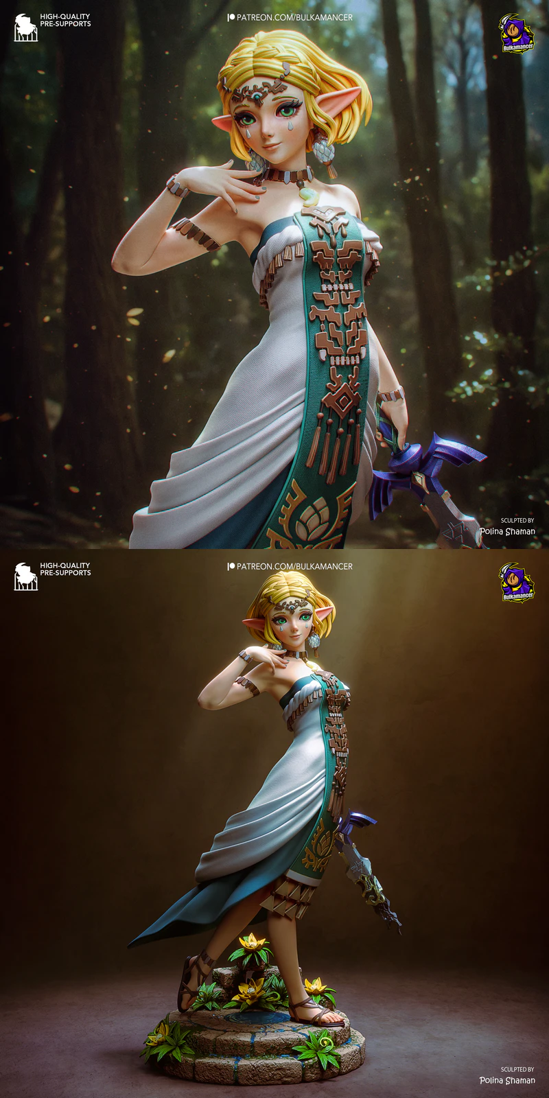 Zelda – Tears of the Kingdom STL model for 3D printing