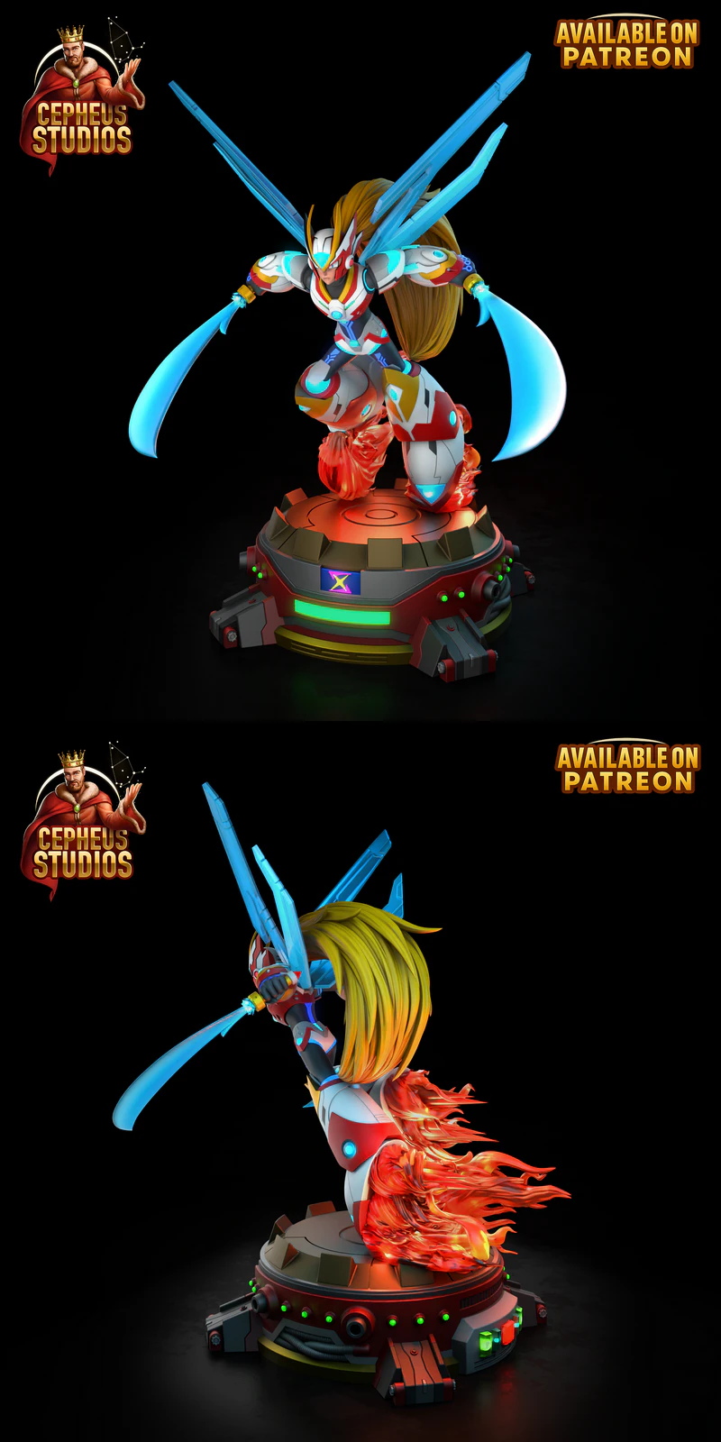 Zero from Megaman – 3D Printable Figure STL File STL model for 3D printing