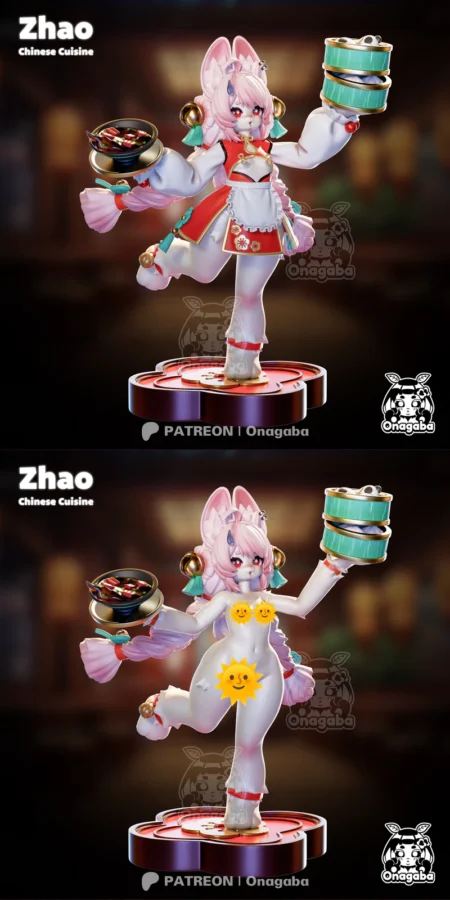 Zhao Chinese Cuisine STL model for 3D printing