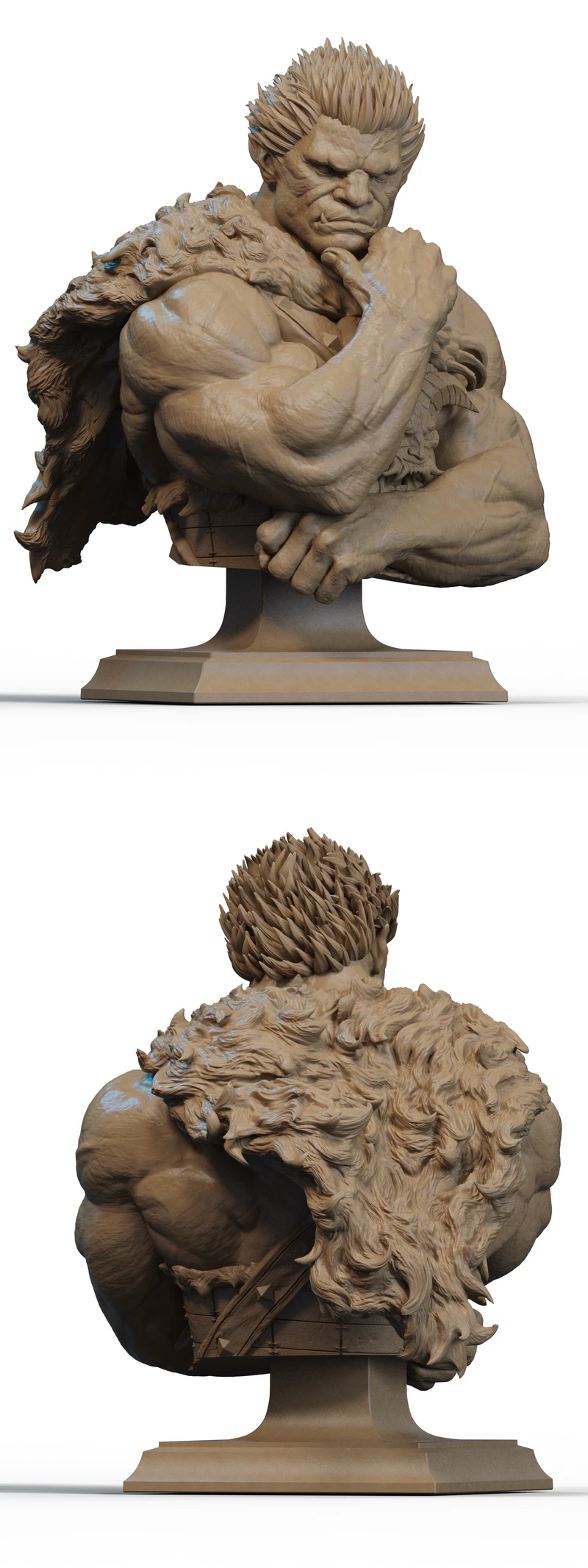Zodd Character Bust 3D Model STL File STL model for 3D printing