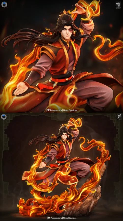 Zuko – Avatar The Last Airbender Show STL model for 3D printing