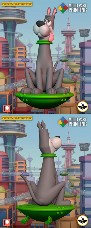 Astro – The Jetsons STL model for 3D printing