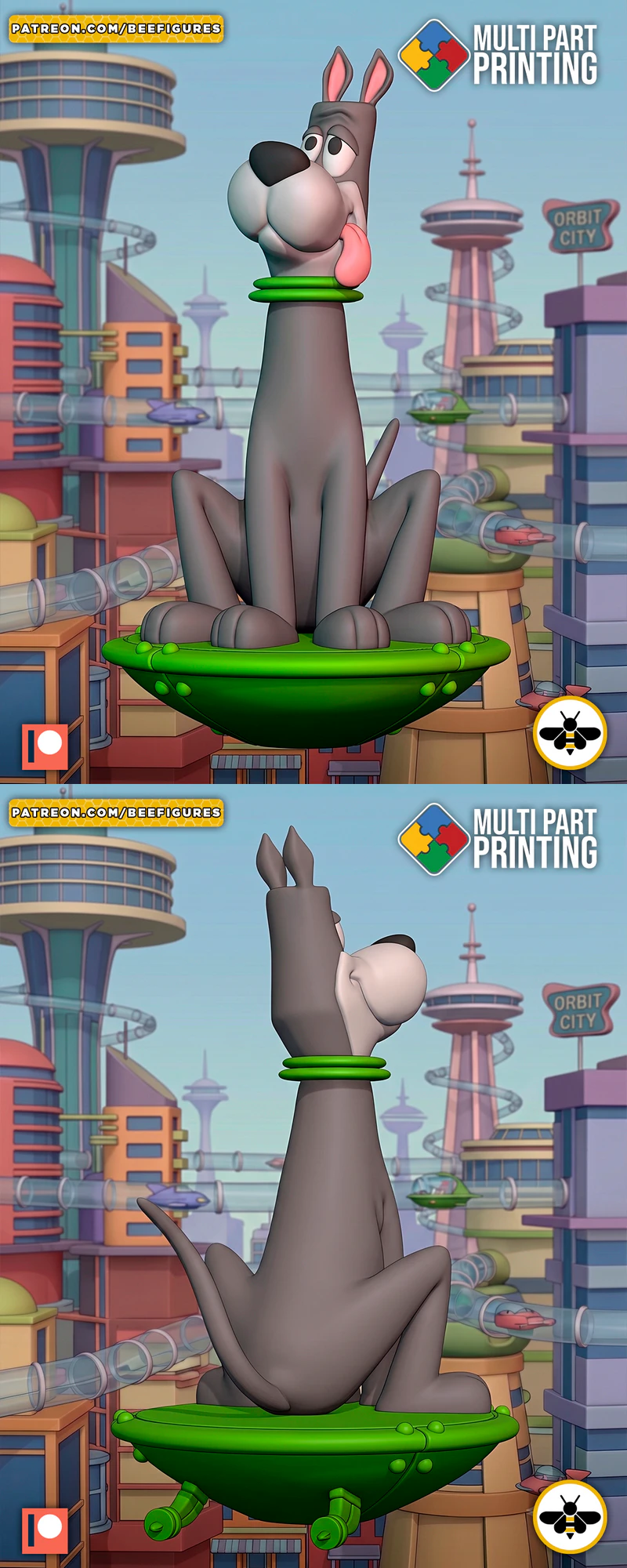 Astro – The Jetsons STL model for 3D printing