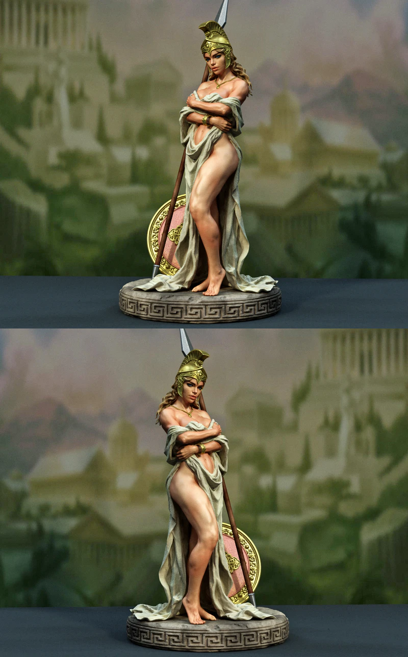 Atenea Model STL model for 3D printing