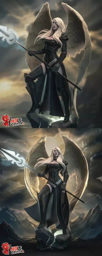 Avacyn – Magic The Gathering STL model for 3D printing