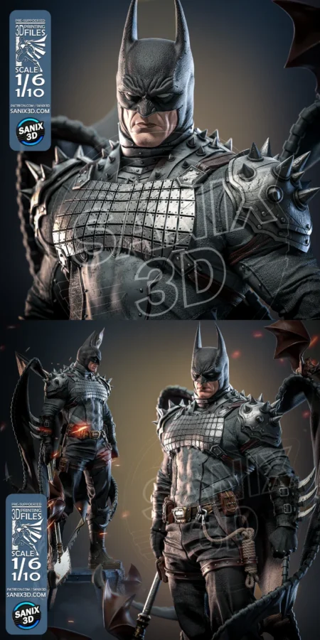 BATMAN Absolute STL model for 3D printing