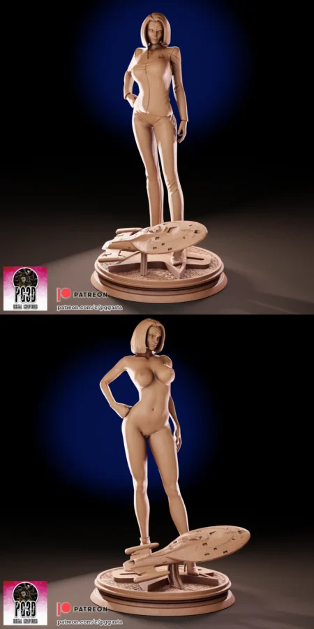 BElanna Torres STL model for 3D printing