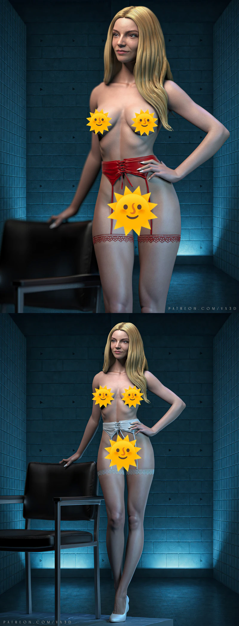 Basic Instinct – Anya TJ Extra STL model for 3D printing