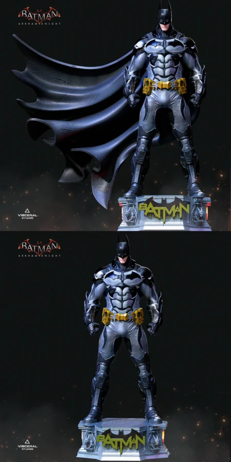 Batman Arkham Knight STL model for 3D printing