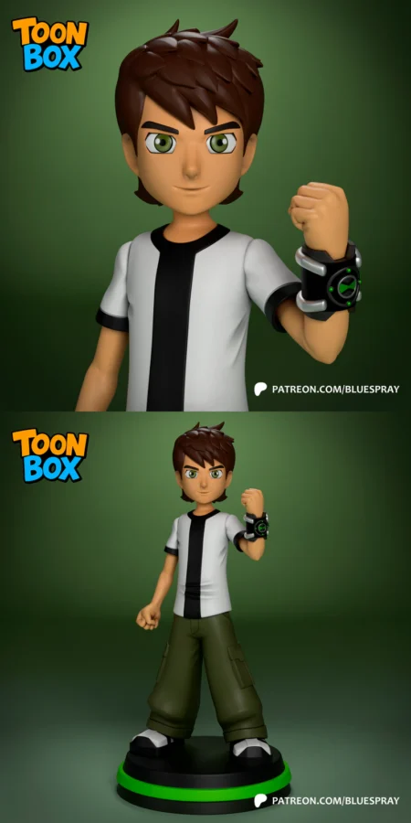 Ben 10 STL model for 3D printing