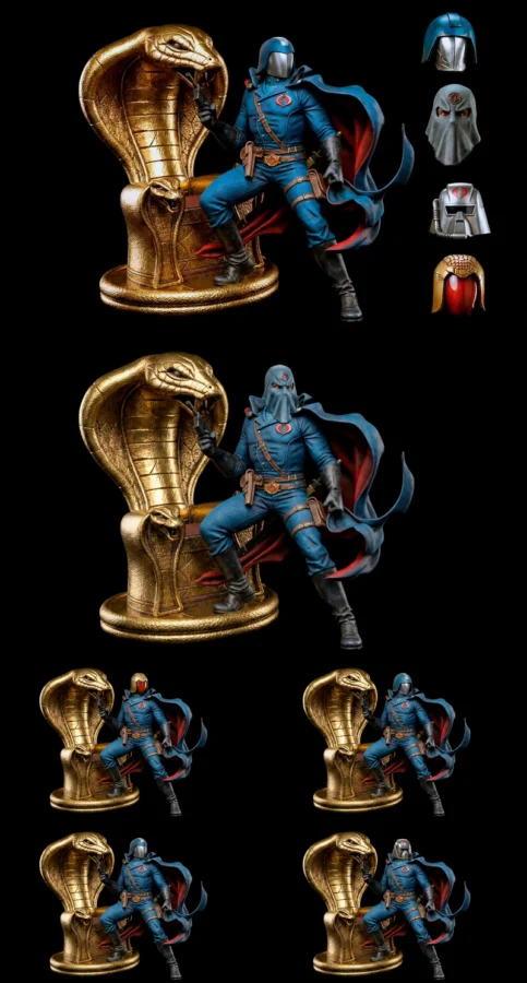 COBRA GI JOE STL model for 3D printing