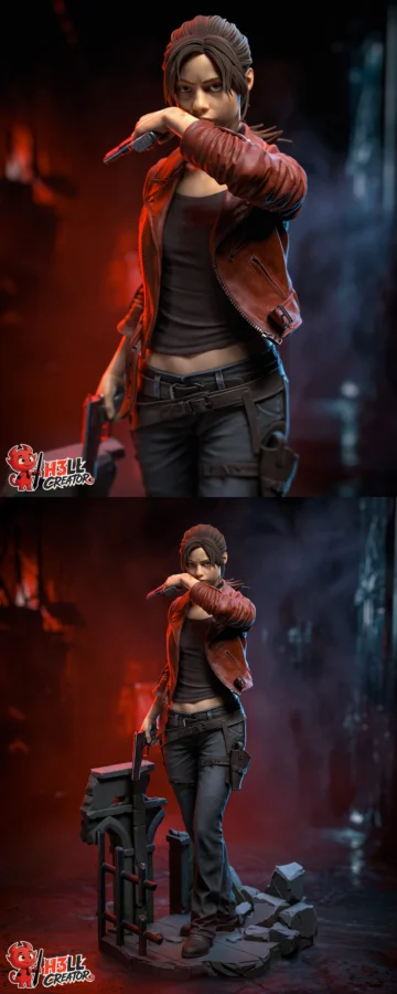 Claire Redfield – Resident Evil Veronica STL model for 3D printing