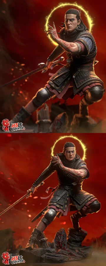 Coen – The Blood of Dawnwalker STL model for 3D printing