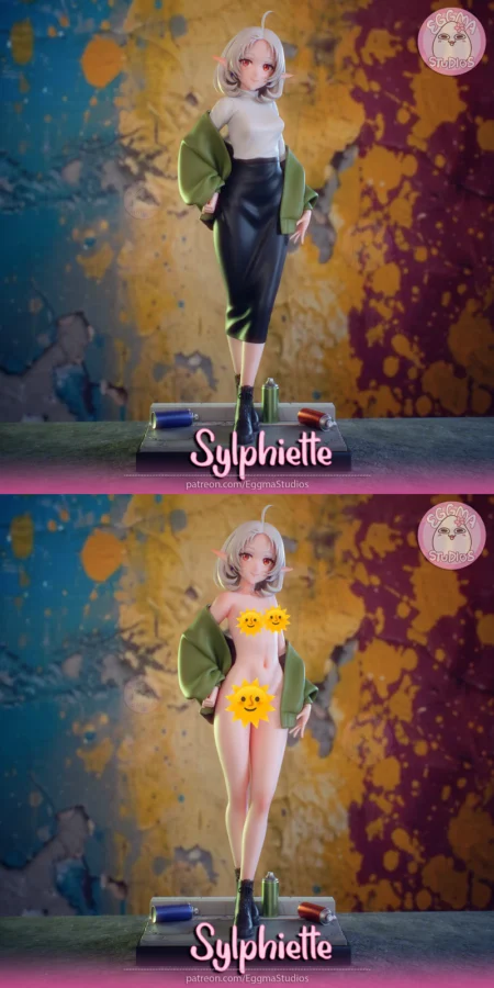 Sylphiette Mushoku Tensei STL model for 3D printing