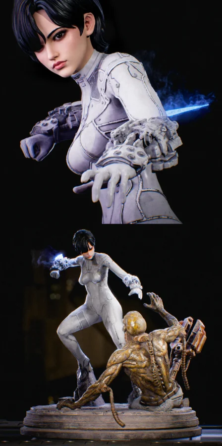 Evie STL model for 3D printing