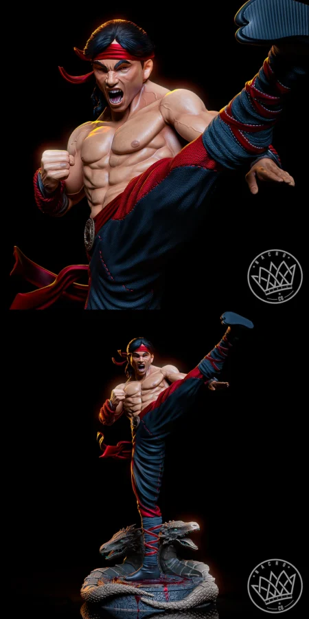Liu Kang from MK STL model for 3D printing