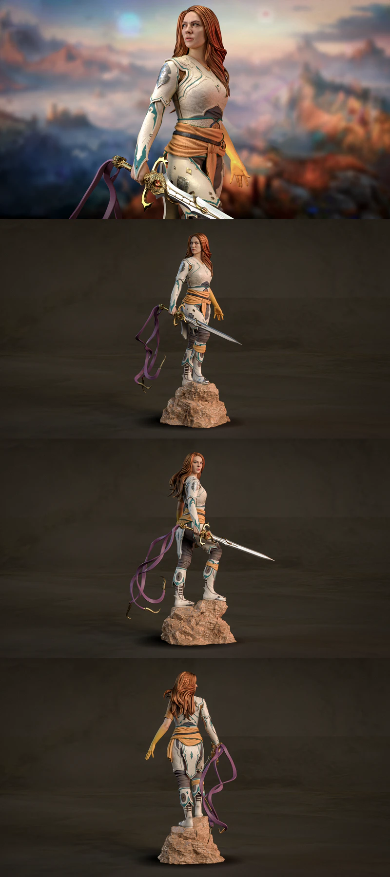 Faye Laufey STL model for 3D printing