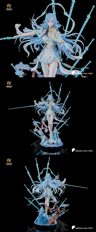 QingXiao Wuthering Waves STL model for 3D printing
