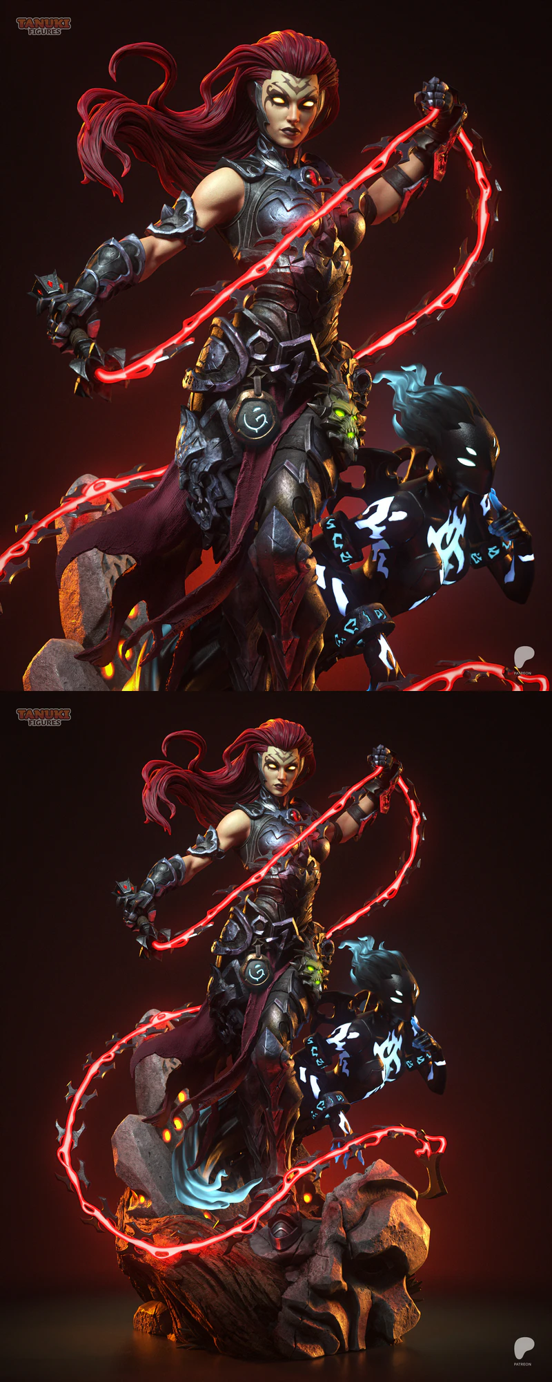 Fury – Darksiders STL model for 3D printing