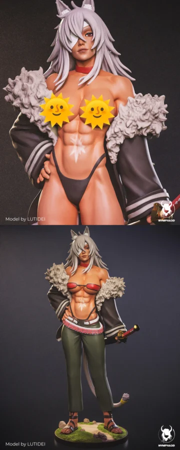 Ghislaine Dedoldia Mushoku Tensei STL model for 3D printing