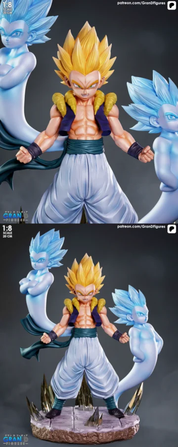 Gotenks – Dragon Ball Z STL model for 3D printing