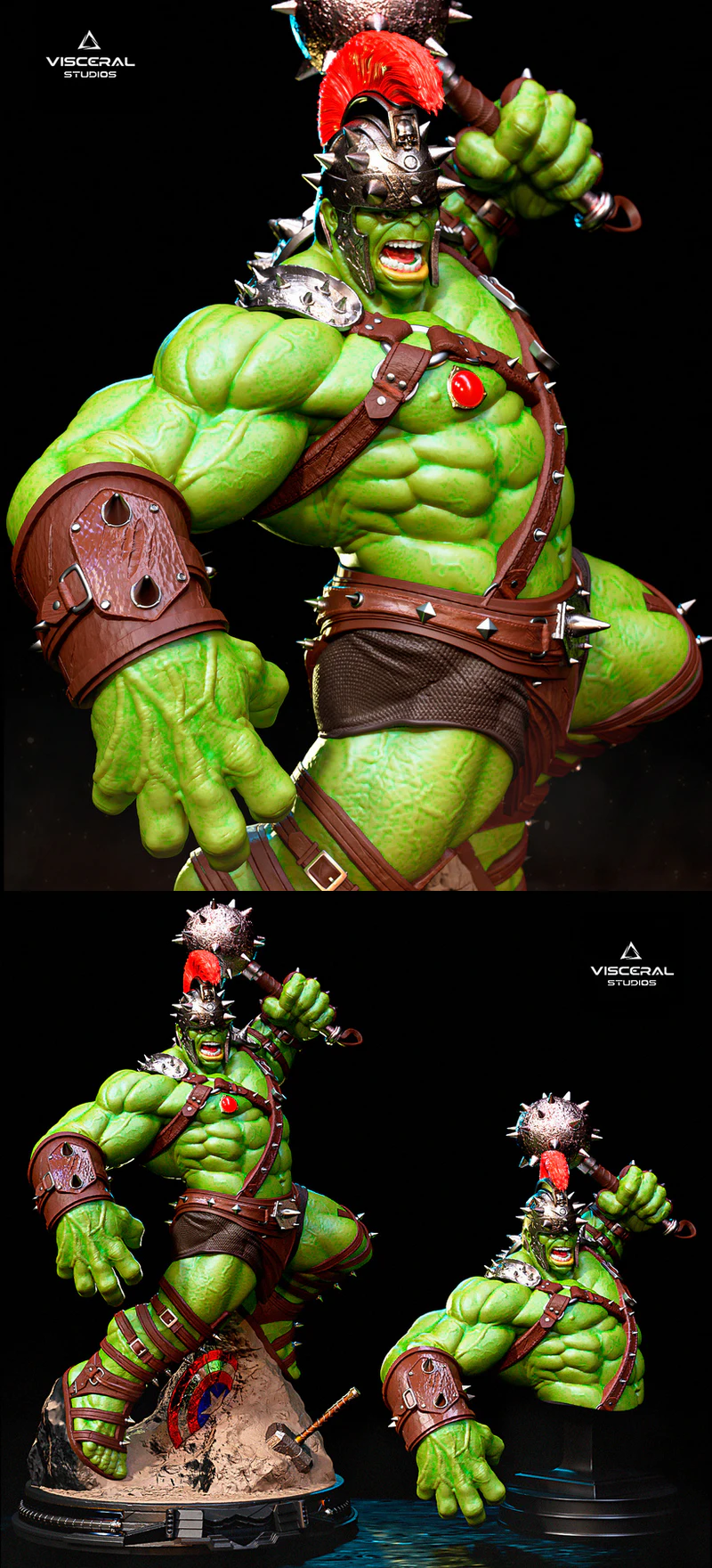 Hulk Gladiator STL model for 3D printing