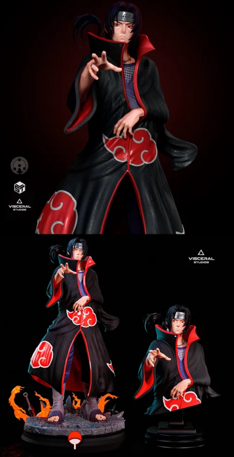 Itachi Uchiha Naruto STL model for 3D printing