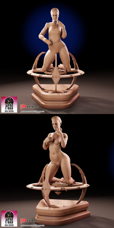JADZIA DAX STL model for 3D printing