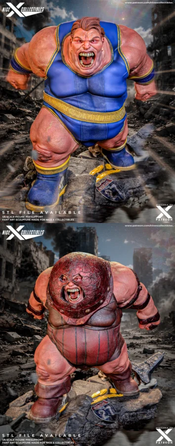 JUGGERBLOB AND BLOB STL model for 3D printing