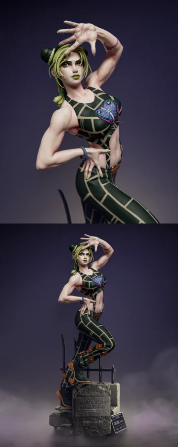 Jolyne Kujo STL model for 3D printing