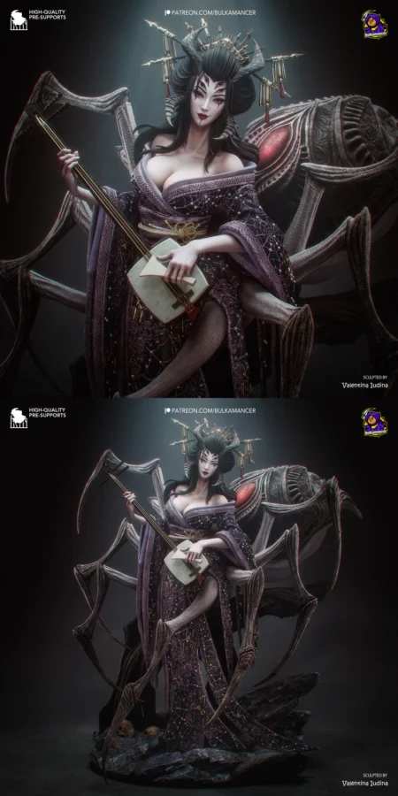 Jorogumo – Yokai Collection STL model for 3D printing