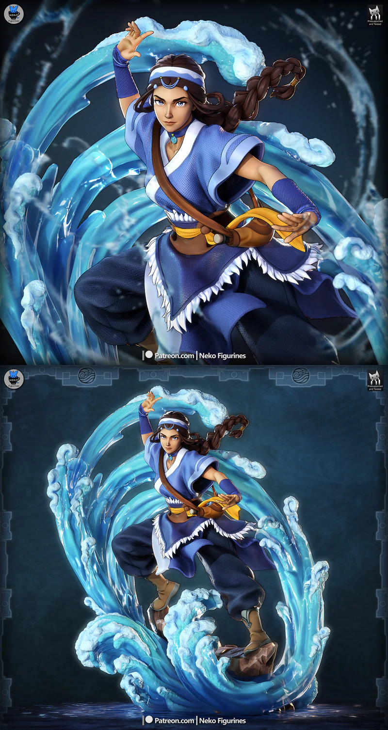 Katara – Avatar The Last Airbender STL model for 3D printing