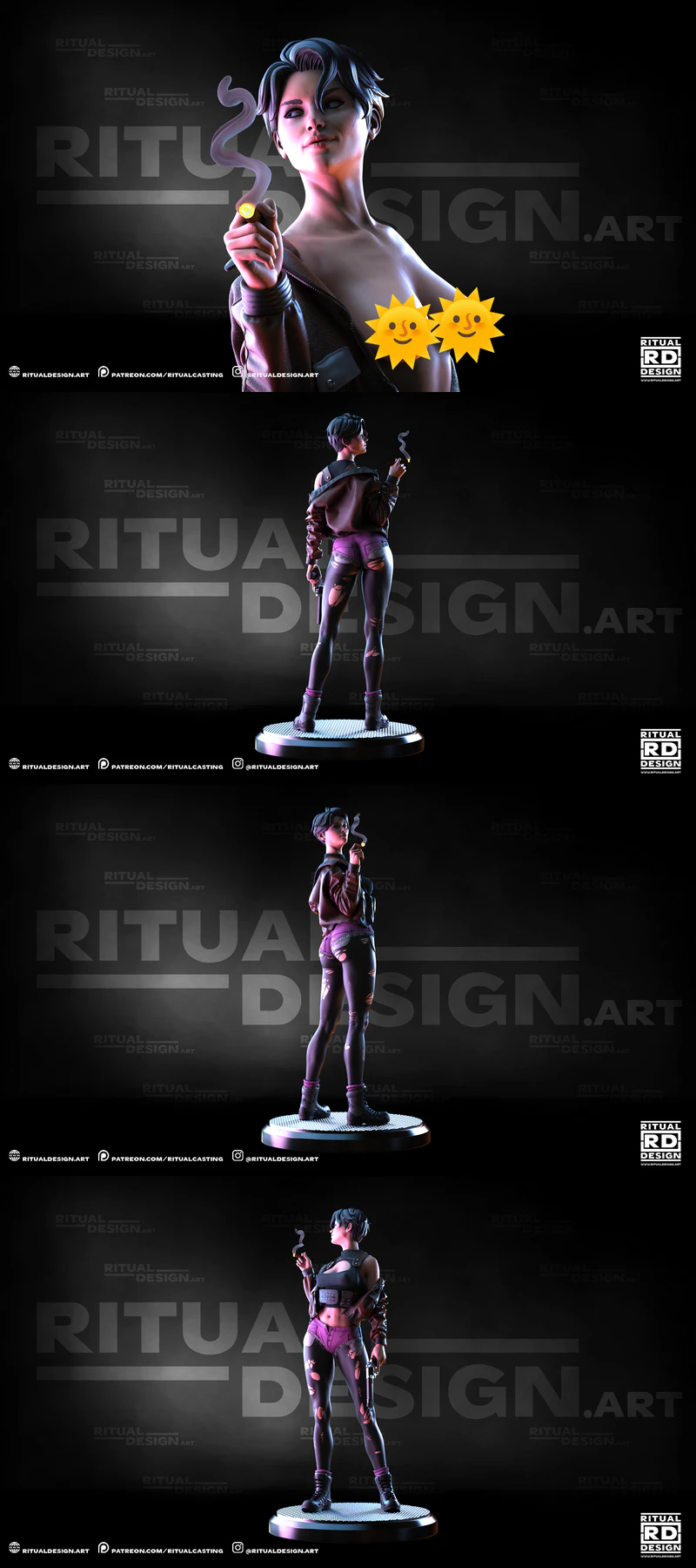 Kira STL model for 3D printing