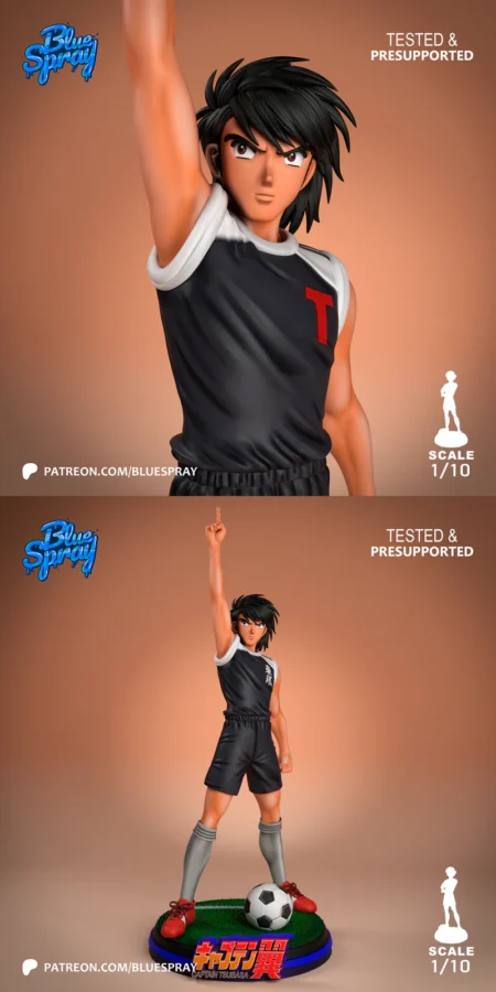 Kojirō Hyūga – Captain Tsubasa STL model for 3D printing
